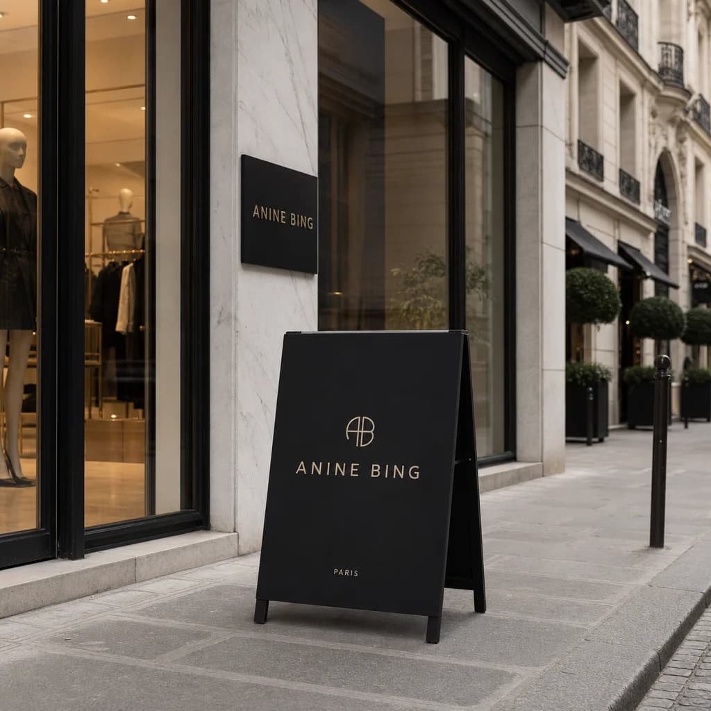 Devanture de boutique haussmannienne